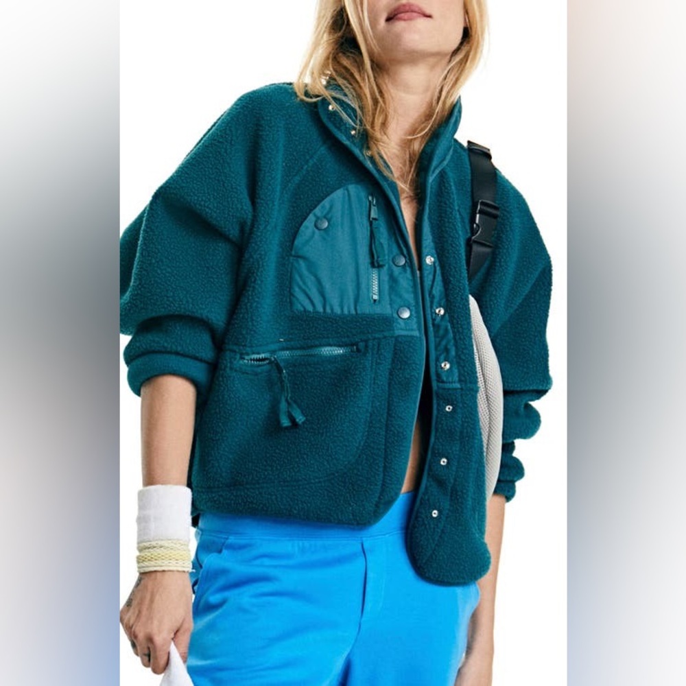 Free People FP Movement Hit the Slopes Fleece Jacket